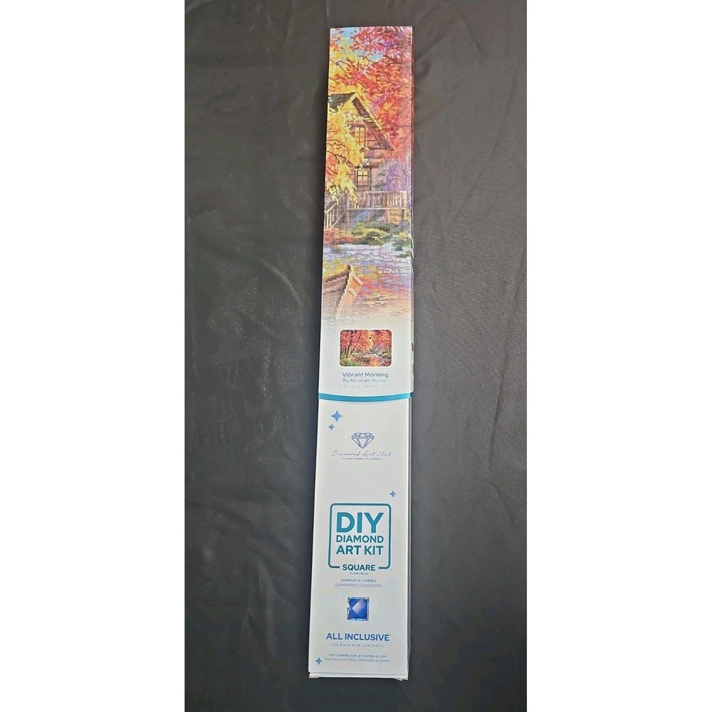 Diamond Art Club DIY Diamond Art Kit Vibrant Morning 37.8" x 27.6"